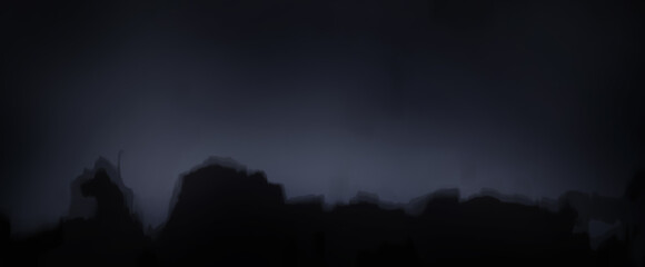 抽象的　水墨画　背景　素材