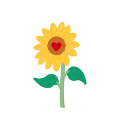 cute sunflower png