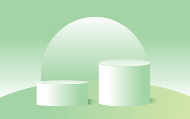 3d background products display podium. background