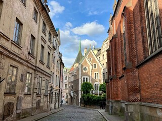 Obraz premium Old town of Riga, Latvia