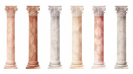 ancient greek columns