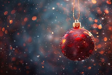 Corporate Christmas Card. Unique Business New Year Greeting for Partners, Clients, and Employees