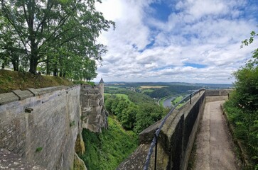 Fototapeta premium Königstein Fortress the 