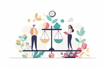 Balancing personal life and job, struggling with priorities.