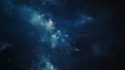 Fototapeta premium Starry Night Sky with a Milky Way Galaxy