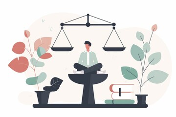 Balancing personal life and job, struggling with priorities.