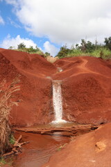 waterfall in the desert