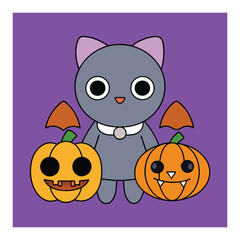 Halloween Background Vector Art Illustration