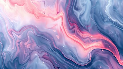 Obraz premium Chromatic Marble Fusion