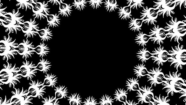 Ethnic vintage Looping animation background