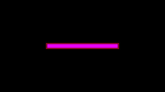 Progess Bar Neon Color Black Background