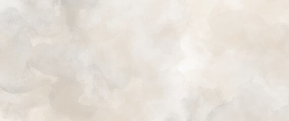 Vector watercolor art background. Old paper. Marble. Stone. Beige watercolor texture for cards, flyers, poster, banner. Stucco. Wall. Brushstrokes and splashes. Painted template for design.