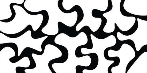 Modern liquid irregular blob shape. Black cube drops simple shapes vector. Liquid blob shapes pattern background. Graphic element curved background. Stone background. Organic pattern background