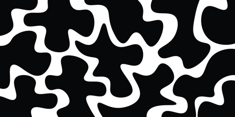 Modern liquid irregular blob shape. Black cube drops simple shapes vector. Liquid blob shapes pattern background. Graphic element curved background. Stone background. Organic pattern background