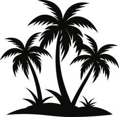 Palm tree vector illustration