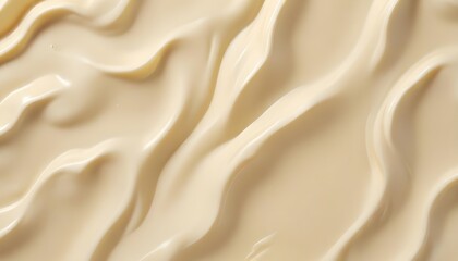 Obraz premium Milky white chocolate cream closeup texture