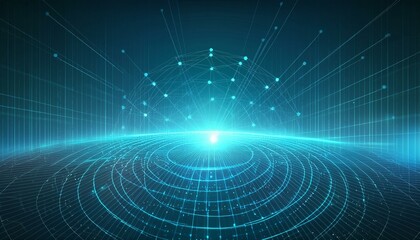 Abstract digital background. Can be used for technological processes, neural networks and AI, digital storages, sound and graphic forms, science, education, etc.