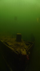 Sunken boat
