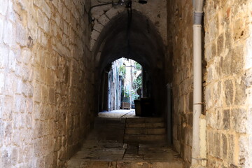 Akko Israel 05/26/1924. An ancient port city on the shores of the Mediterranean Sea in northern Israel.