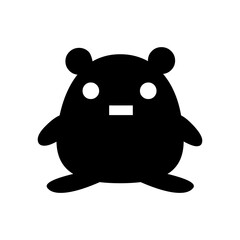 Doodle icon. Doodle silhouette