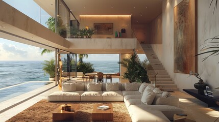 Modern Beach House Interior Design