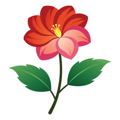 Flower vector illustration decorative natural design elements