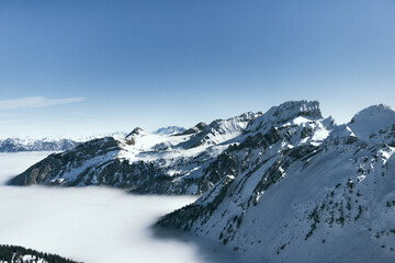 Majest&auml;tische Winterlandschaft in den Alpen
