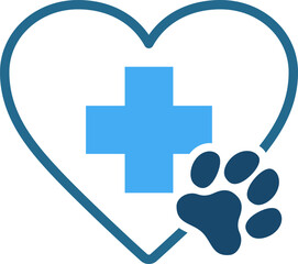 動物病院のロゴマーク（animal hospital logo）