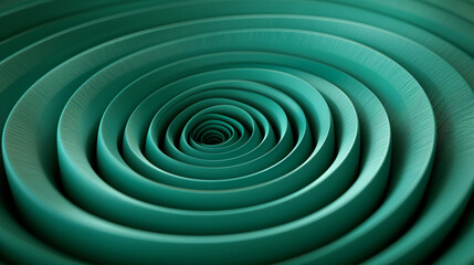 Obraz premium The background displays a series of concentric rings in earthy browns and greens, creating a hypnotic pattern that evokes the timeless rhythm of tree rings or ripples in a pond