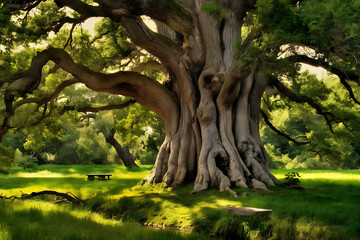 Fototapeta premium tree in the forest