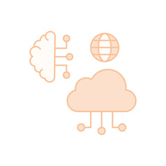 Cloud Computing vector icon