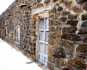 Old Spanish Mission inside wall