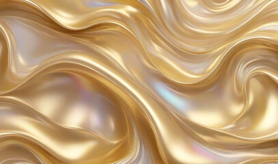 Obraz premium abstract gold background with waves