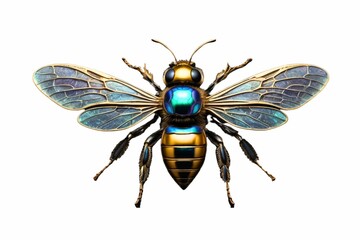 Fototapeta premium fly isolated on white background