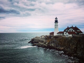 lighthouse on the coast