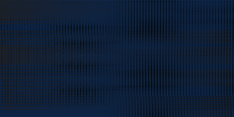 Obraz premium Dots halftone dark blue and black pattern gradient grunge texture background. Dots pop art comics sport style vector illustration