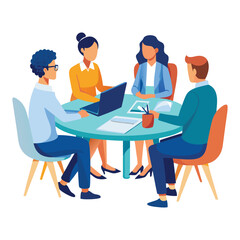 meeting illustration