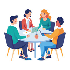 meeting illustration