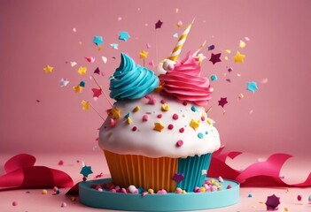 background three dimensional paper mint bouquet render yellow bright floral orange colors white beautiful birthday vibrant flowers abstract colorful wallpaper olated illustration pink summer bridal di