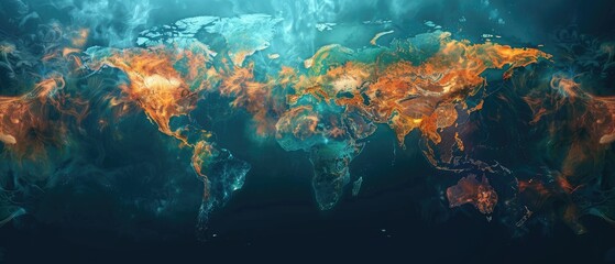 Fototapeta premium Data in Motion