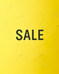 Promotion discount offer poster template design with text SALE, typography illustration background