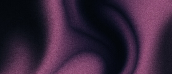 Abstract Noisy Deep Purple Colored Grainy Gradient Background Blurry Noise Trendy Backgrounds For Banner, Poster, Wallpaper, Backdrop, Presentation