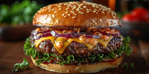 National Cheeseburger Day juicy cheeseburger, September 18th