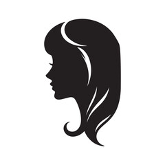 scissors vector silhouette icon on white background