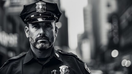 Obraz premium policeman