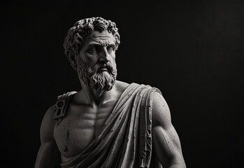 sculpture of a person from the ancient greek