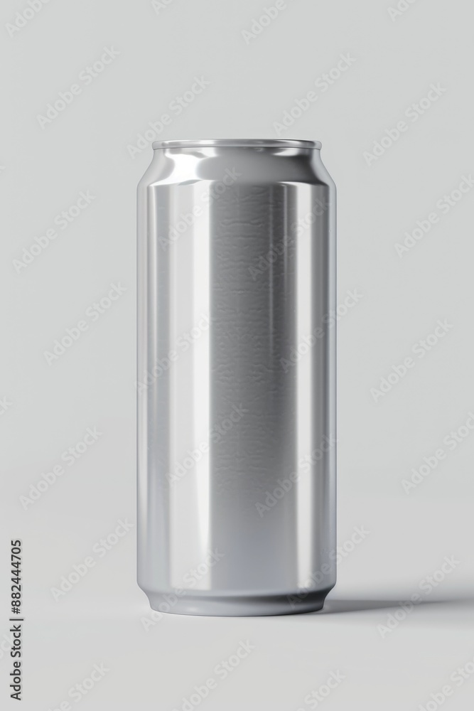 Aufkleber a single can of soda sitting on a flat surface