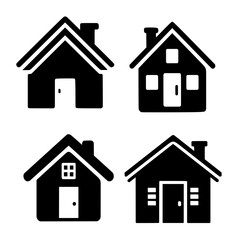 house icon set