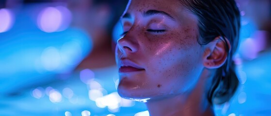 A supernatural scene transformed the lifestyle retreat, where participants glowed with vibrant health and wellness