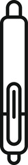 Obraz premium Simple design of a marker pen, a common stationery tool used for writing, drawing, and highlighting